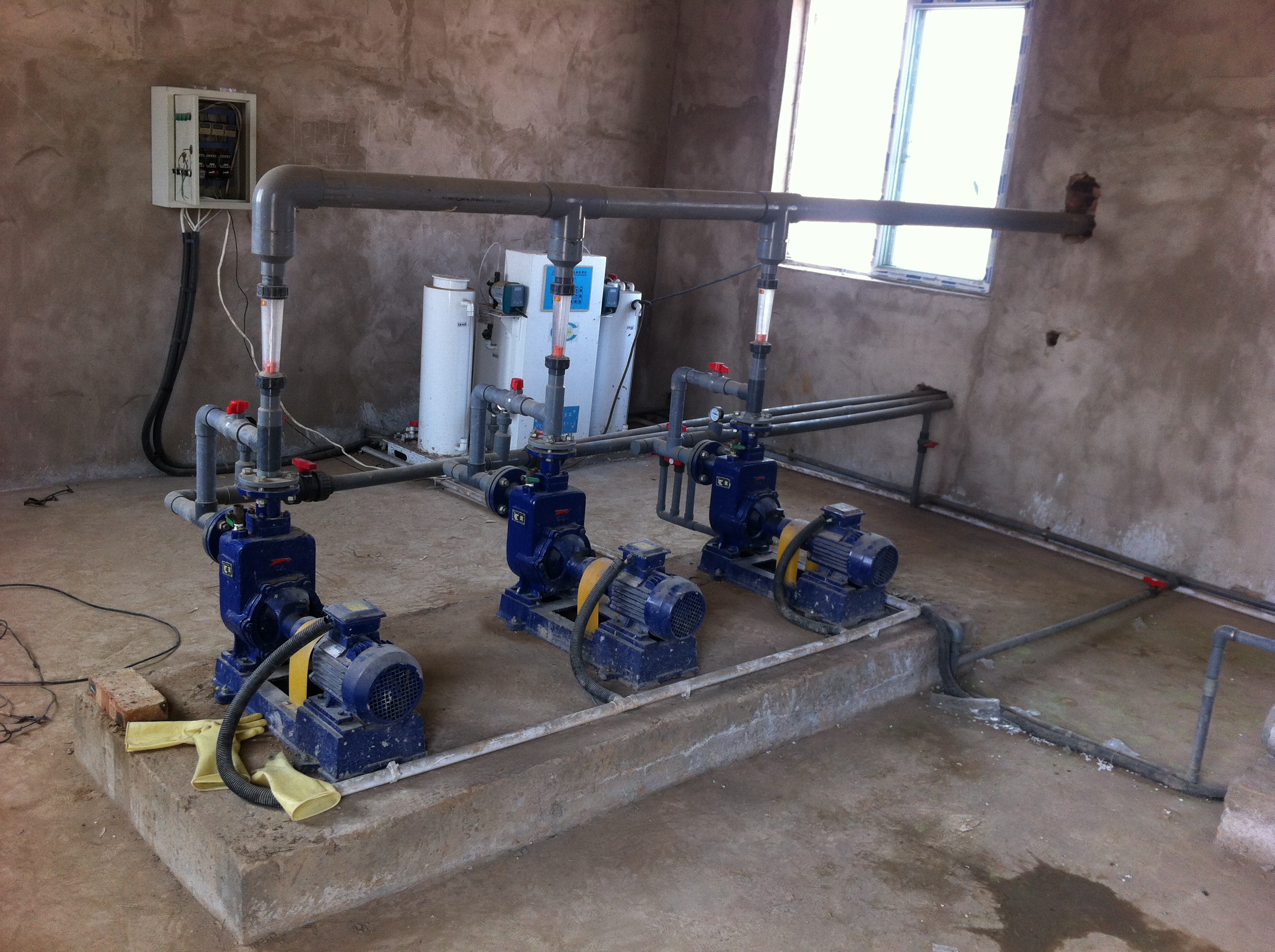 二氧化氯消毒设备应用在屠宰废水处理项目