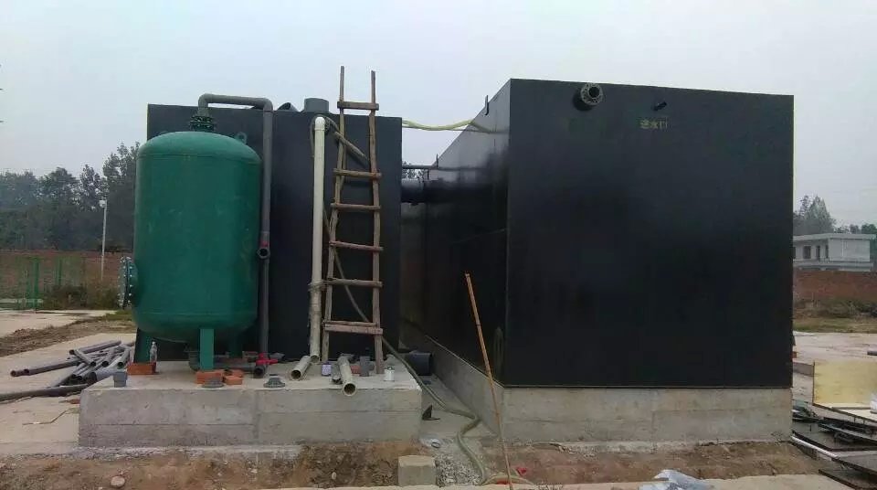 辽宁营口某屠宰污水一体化处理设备安装项目