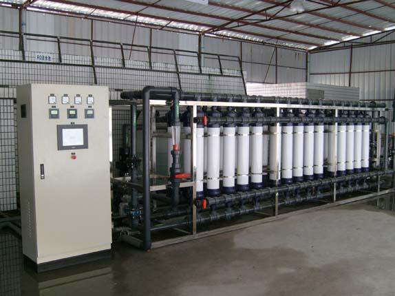 山东威海某企业中水回用一体化污水处理设备安