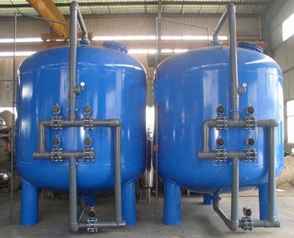 青岛黄岛某企业中水回用一体化污水处理设备安