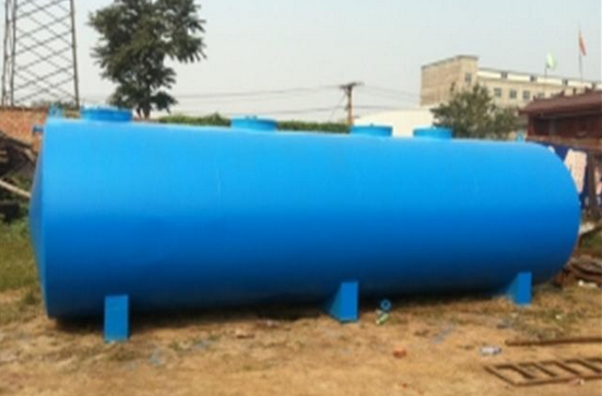 湖南湘乡市某屠宰场污水一体化处理设备安装工